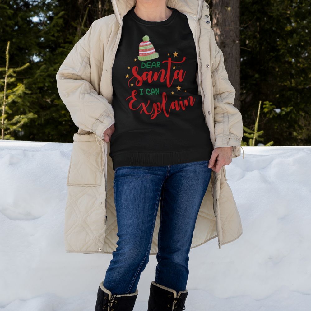 Santa I Can Explain Women's Sweatshirt