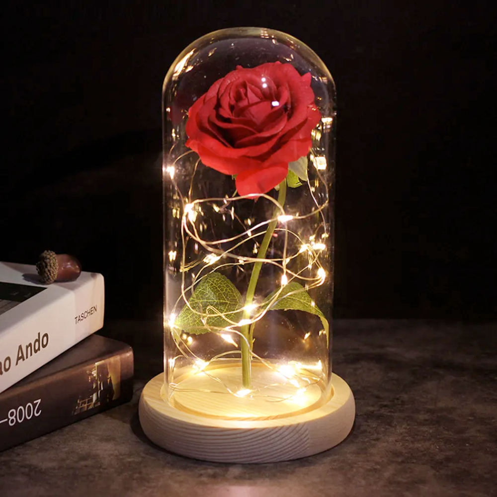 Cosmic LED Rose Sphere
