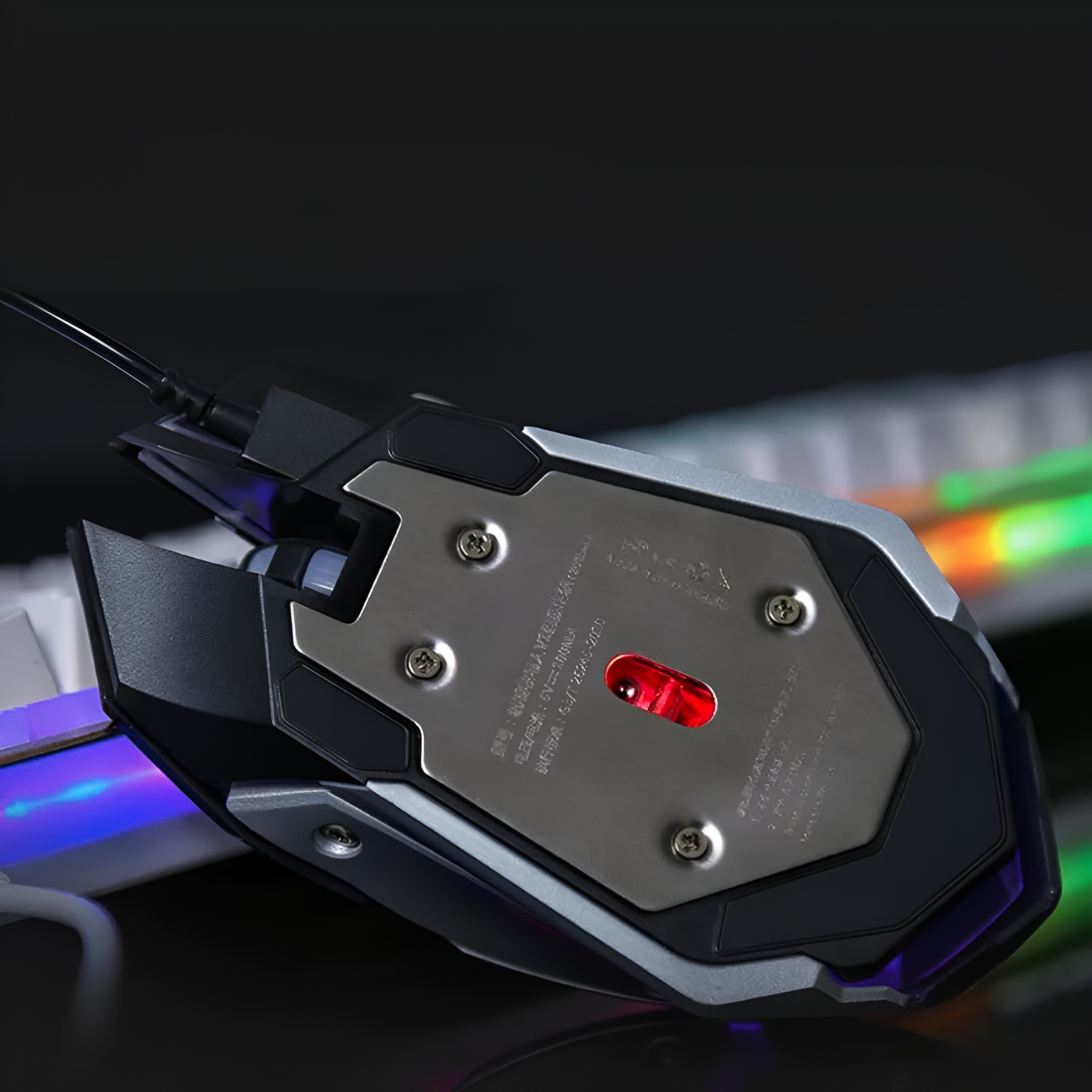 Ninja Dragons V1X Premium Metal Gaming Set - Keyboard and Mouse Pair