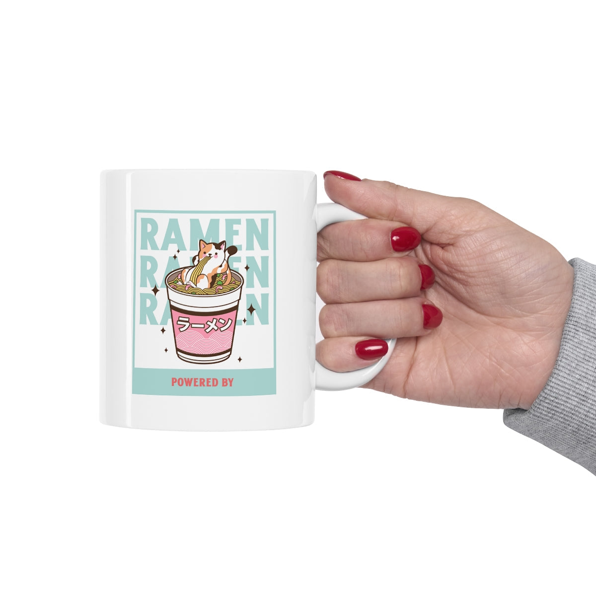 Powered by Ramen Unique Mug