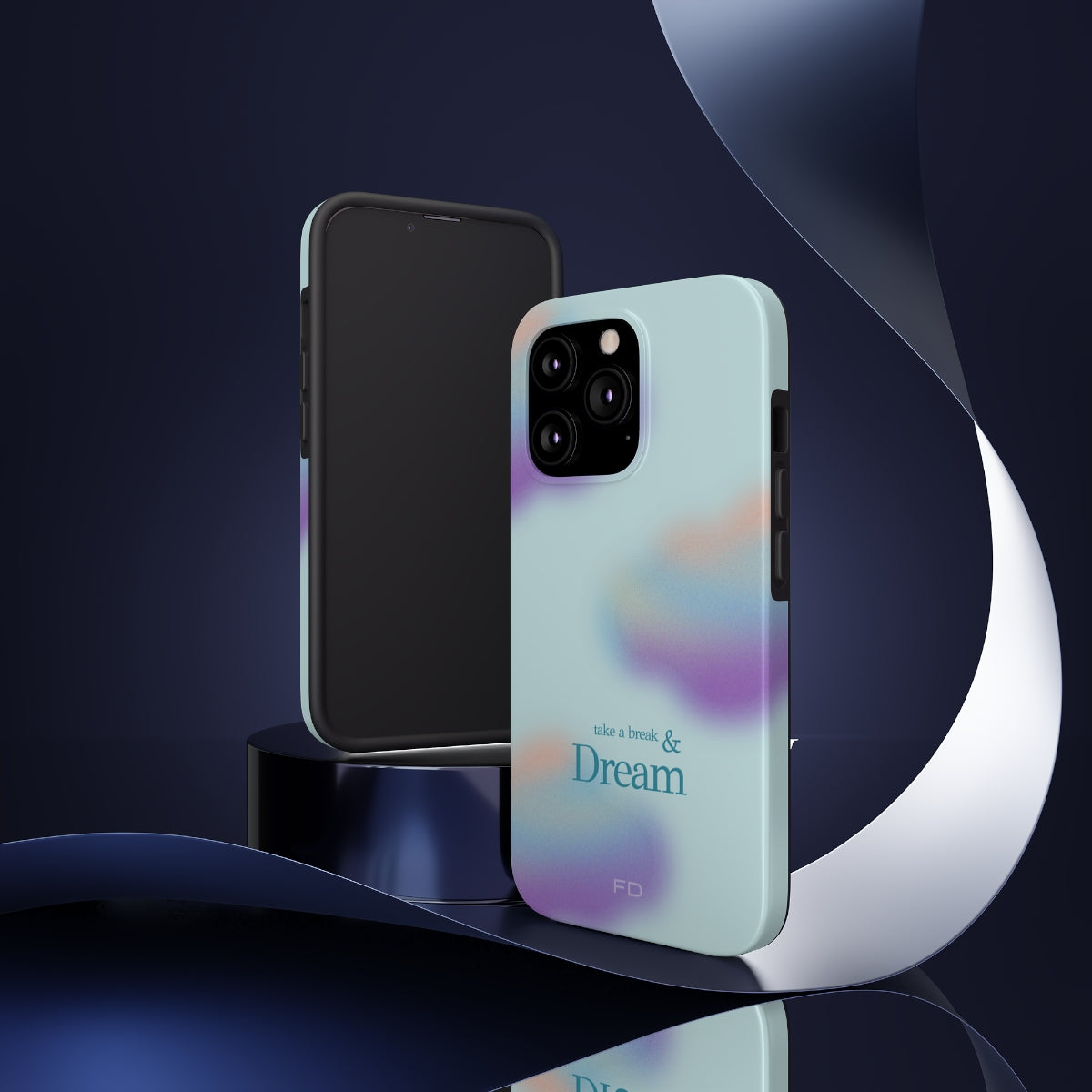 Dreamy Touch Case for iPhone with Wireless Charging: Take a Moment to Relax