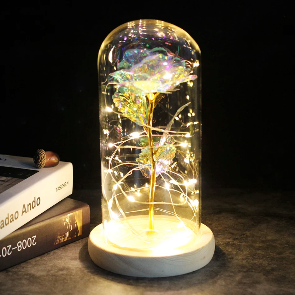 Cosmic LED Rose Sphere