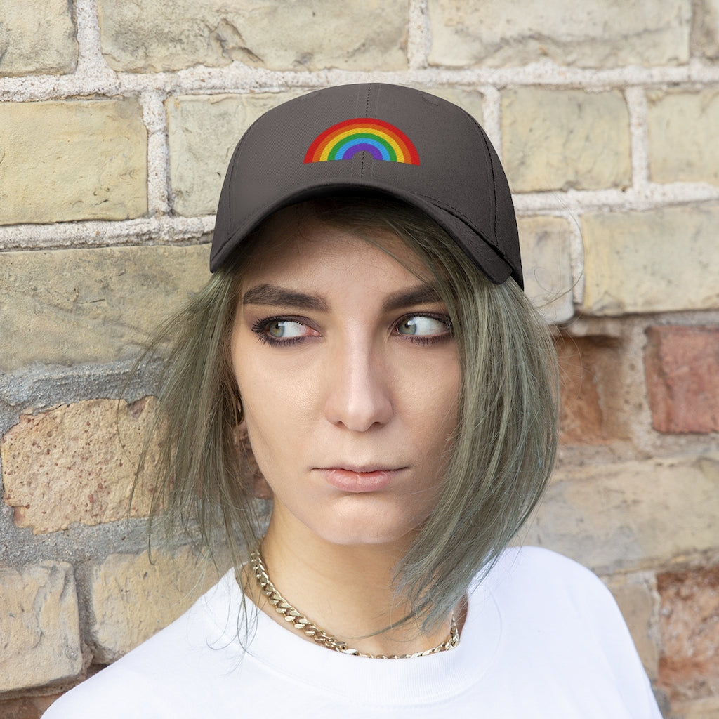 Multicolored Gender-Neutral Cotton Hat