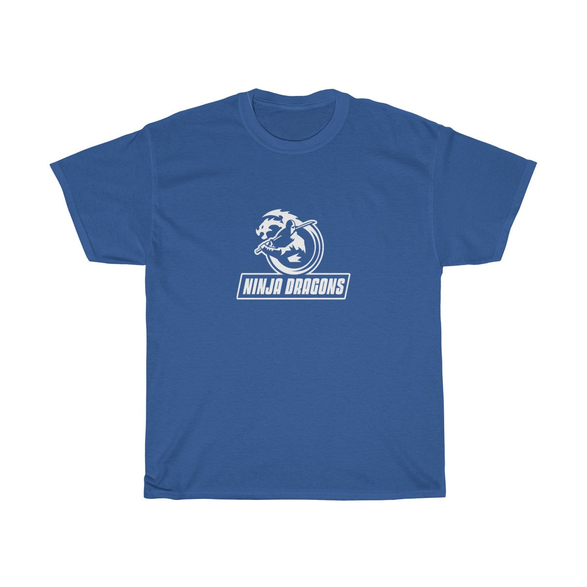 Heavy Cotton Tee - Ninja Dragon