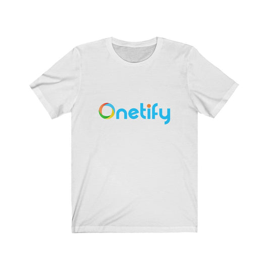 Short Sleeve Jersey T-Shirt, Clear Product Core Meaning: white, blue short-sleeve T-shirt, minimal style