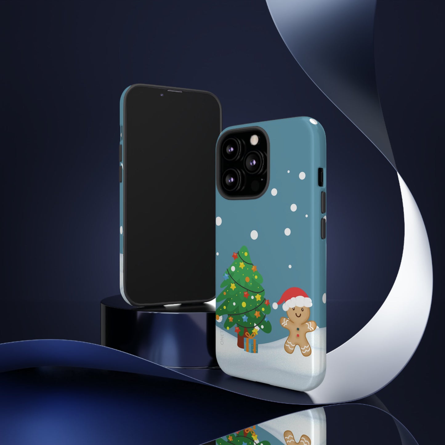 Durable Gingerbread Man Holiday Phone Cases