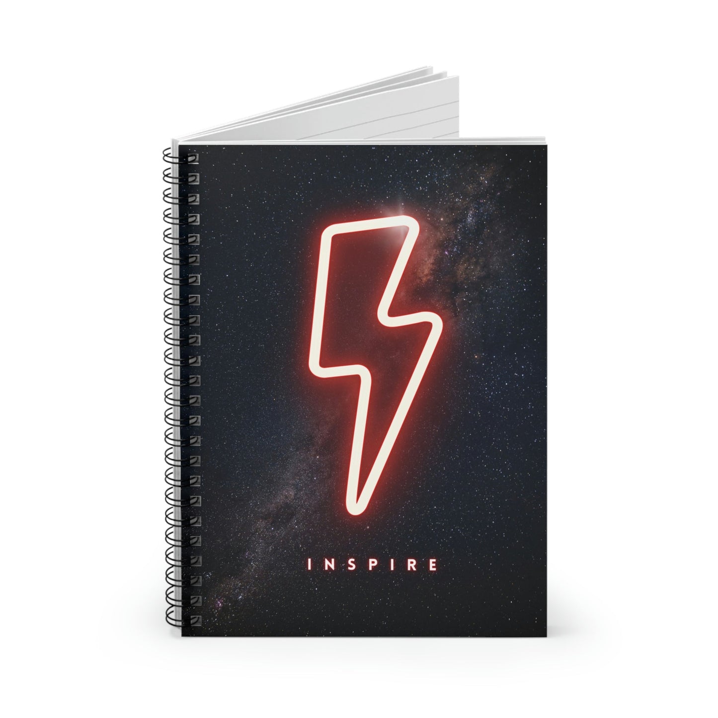 Flash Spiral Notebook - Ignite Creativity with the Spiraling Inspiration