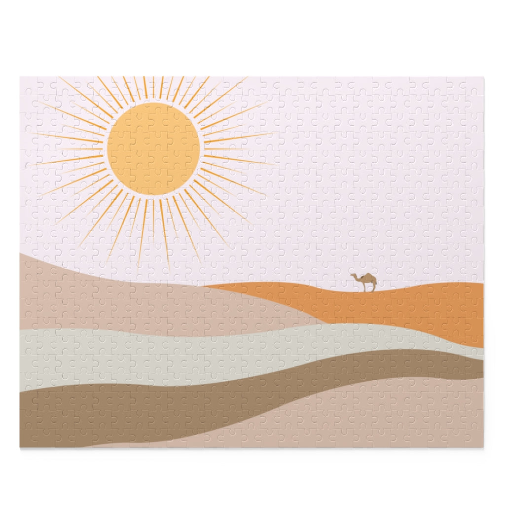Artistic Jigsaw Puzzle - 500 Pieces for the Sunlit Sands