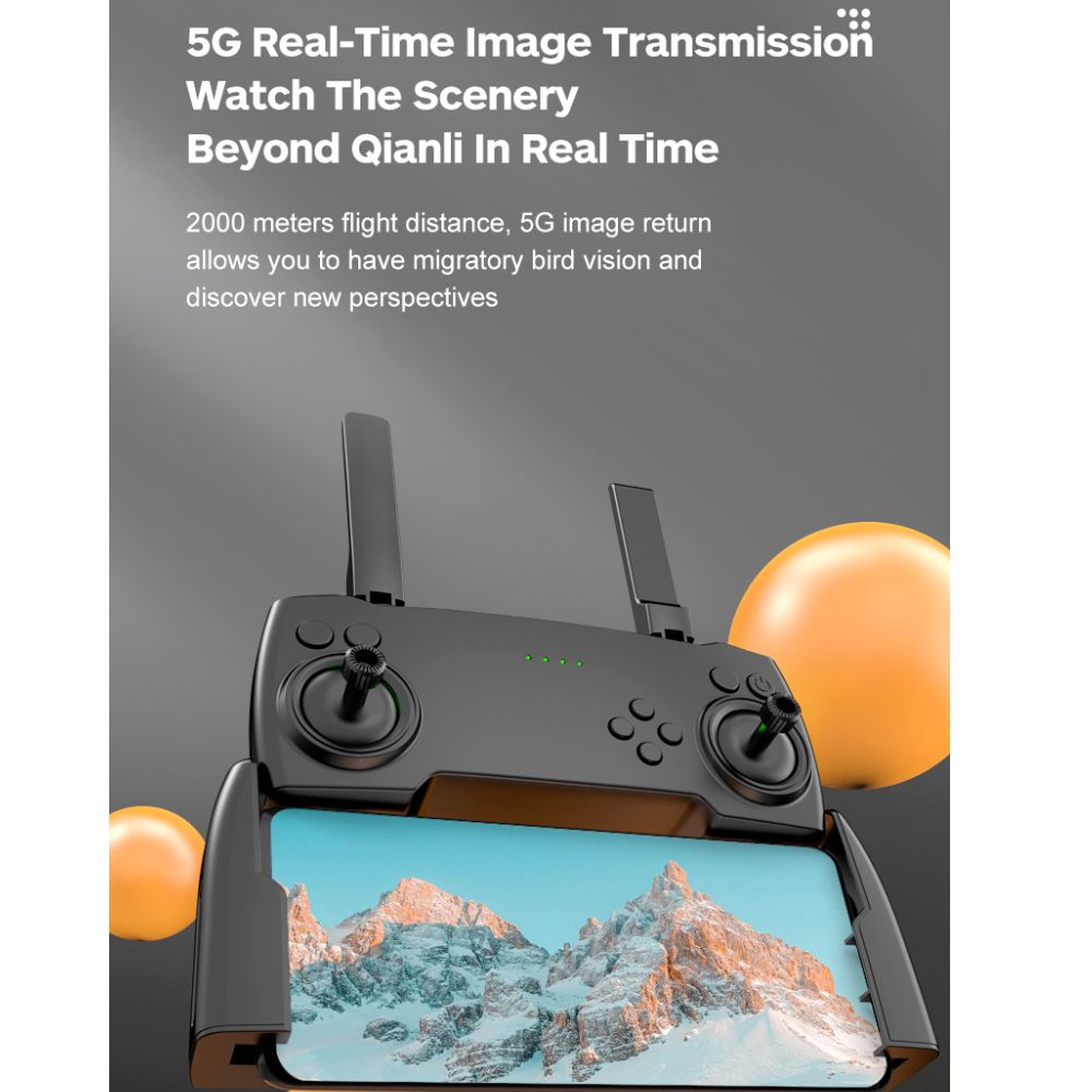 Smart Dual Camera Drone with Optical Flow Technology - Ninja Blade Z