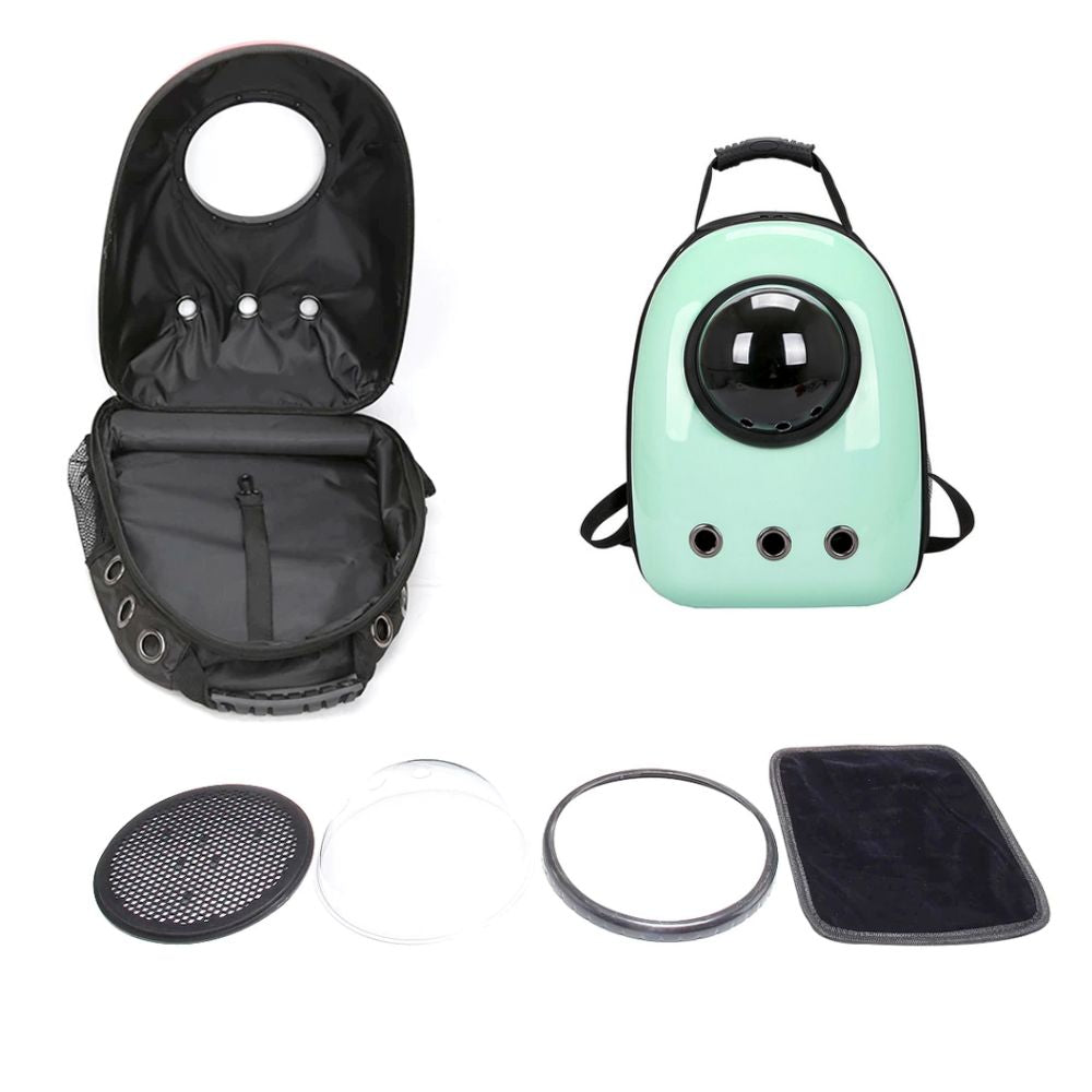 Hard Case Backpack for Traveling with Pets