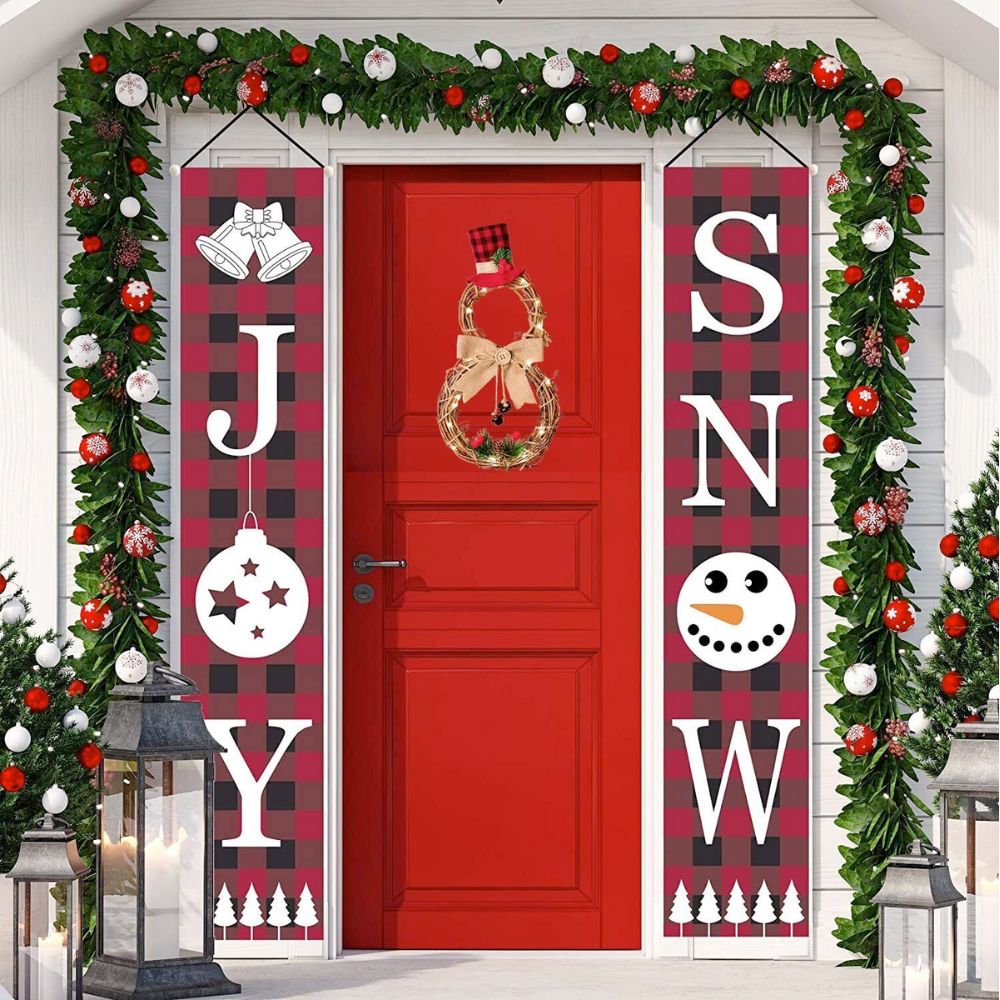 Sparkling Snowman Illuminated Garland for the Festive Season