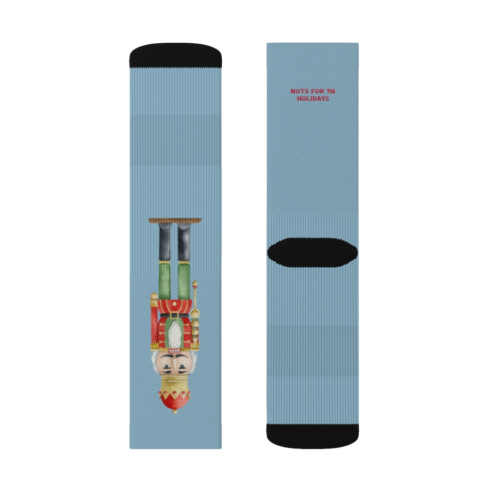 Festive Nutcracker Socks for the Holiday Season