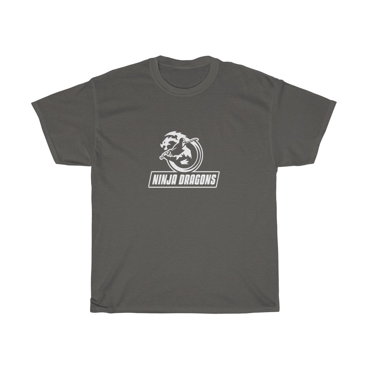 Heavy Cotton Tee - Ninja Dragon