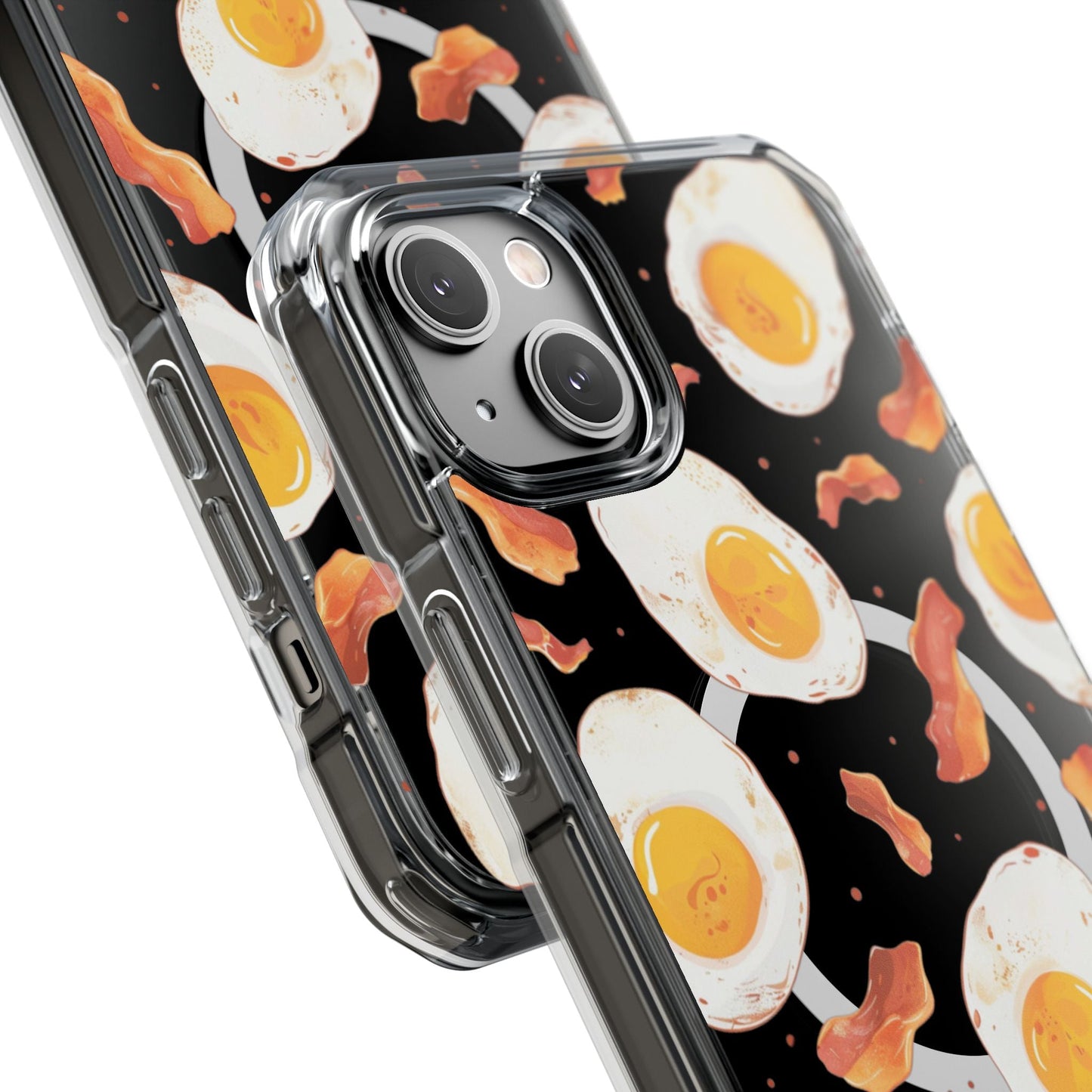 Feast of Morning Magnetic Transparent Case for iPhone Collection