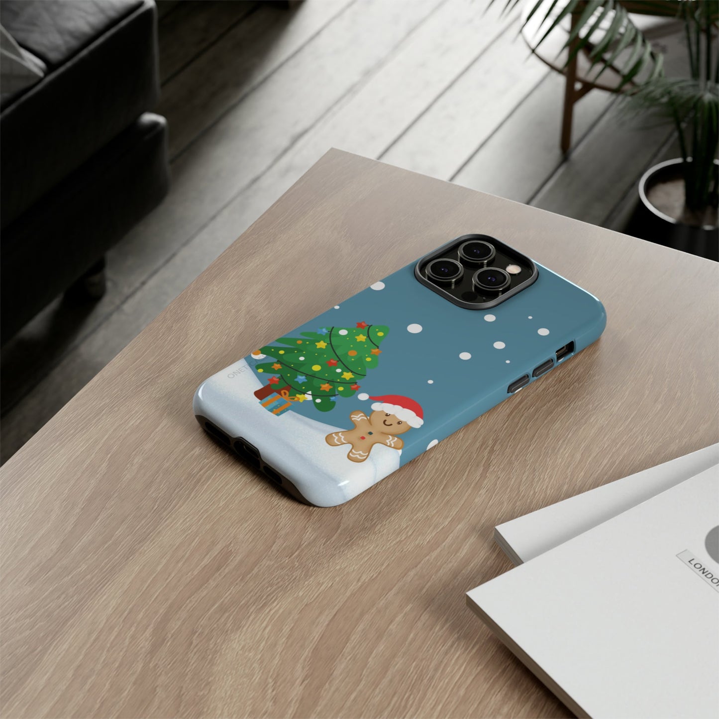 Durable Gingerbread Man Holiday Phone Cases