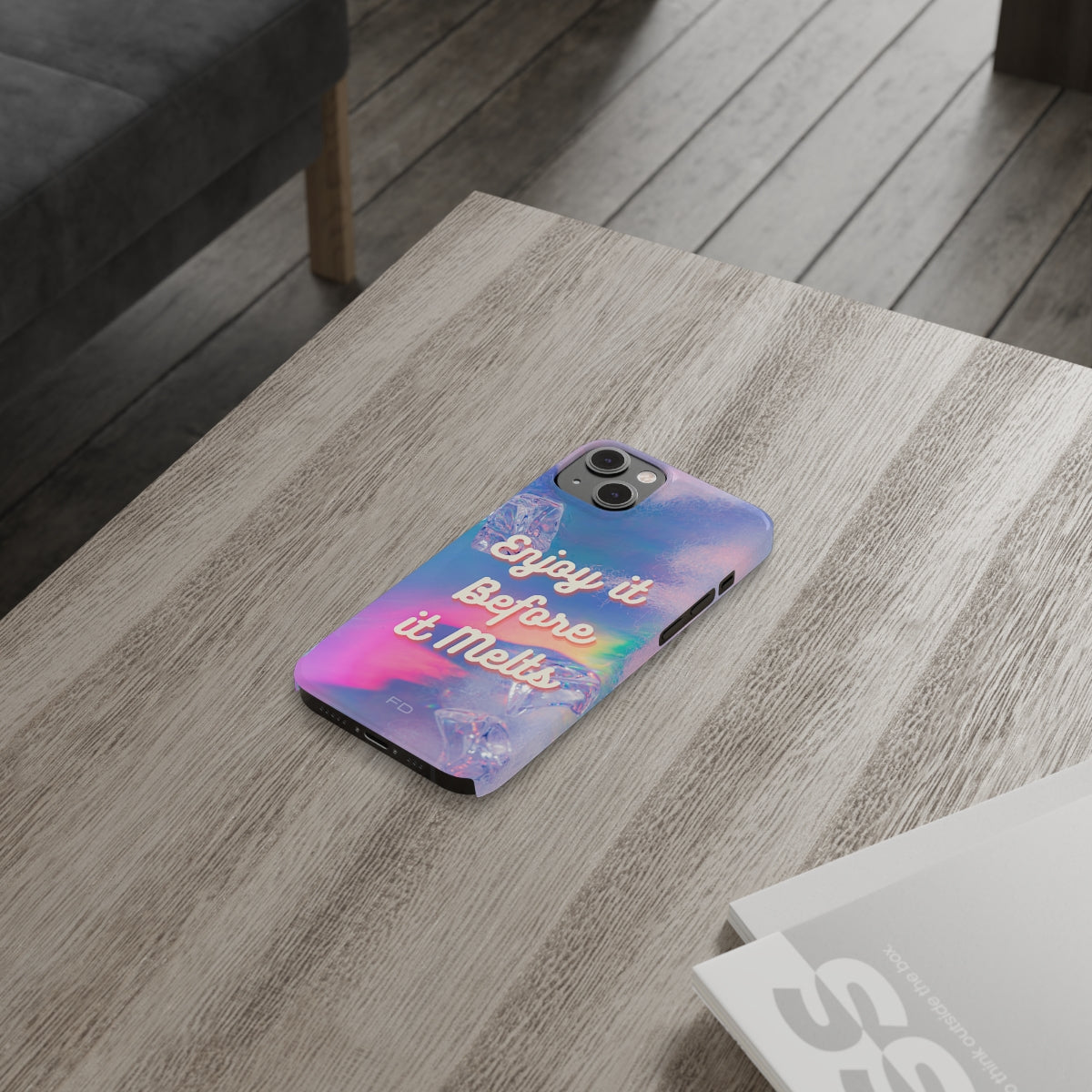 Savor It Until It Dissolves iPhone 14, 14 PRO and 14 PRO MAX Slim Case