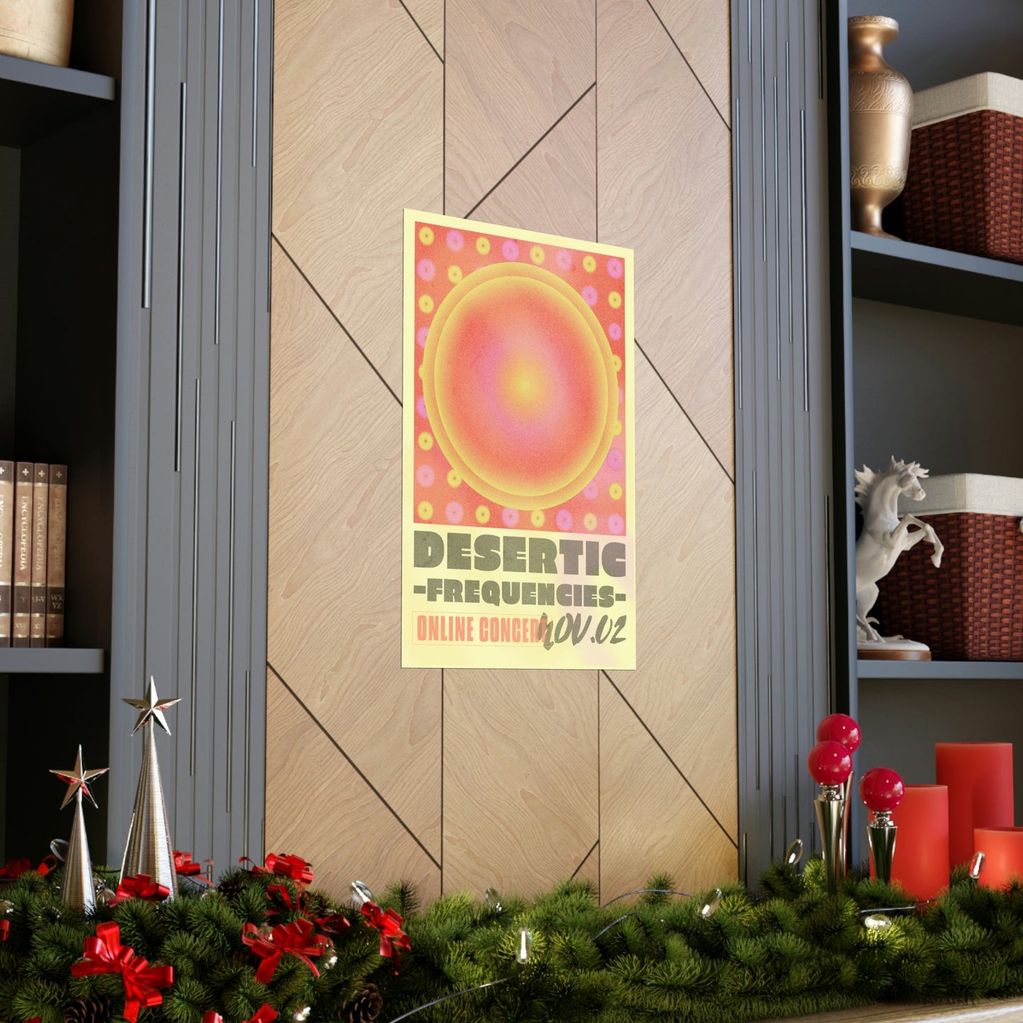 Gradient Poster Concert Experience Online