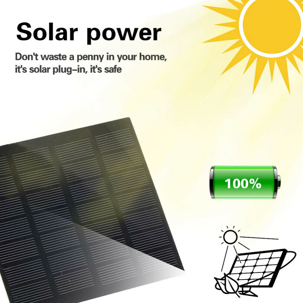 Solar-Powered Garden Fountain