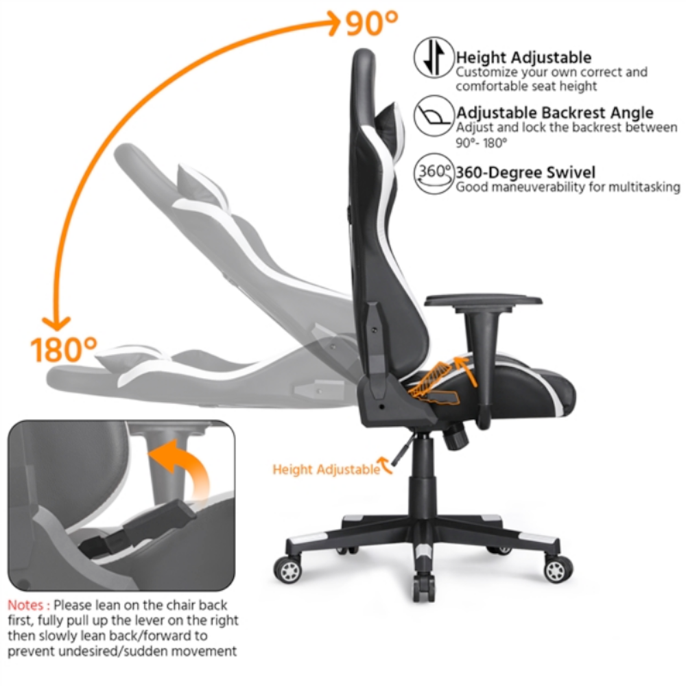 Dragon Ninja Gaming Recliner Chair for Computers