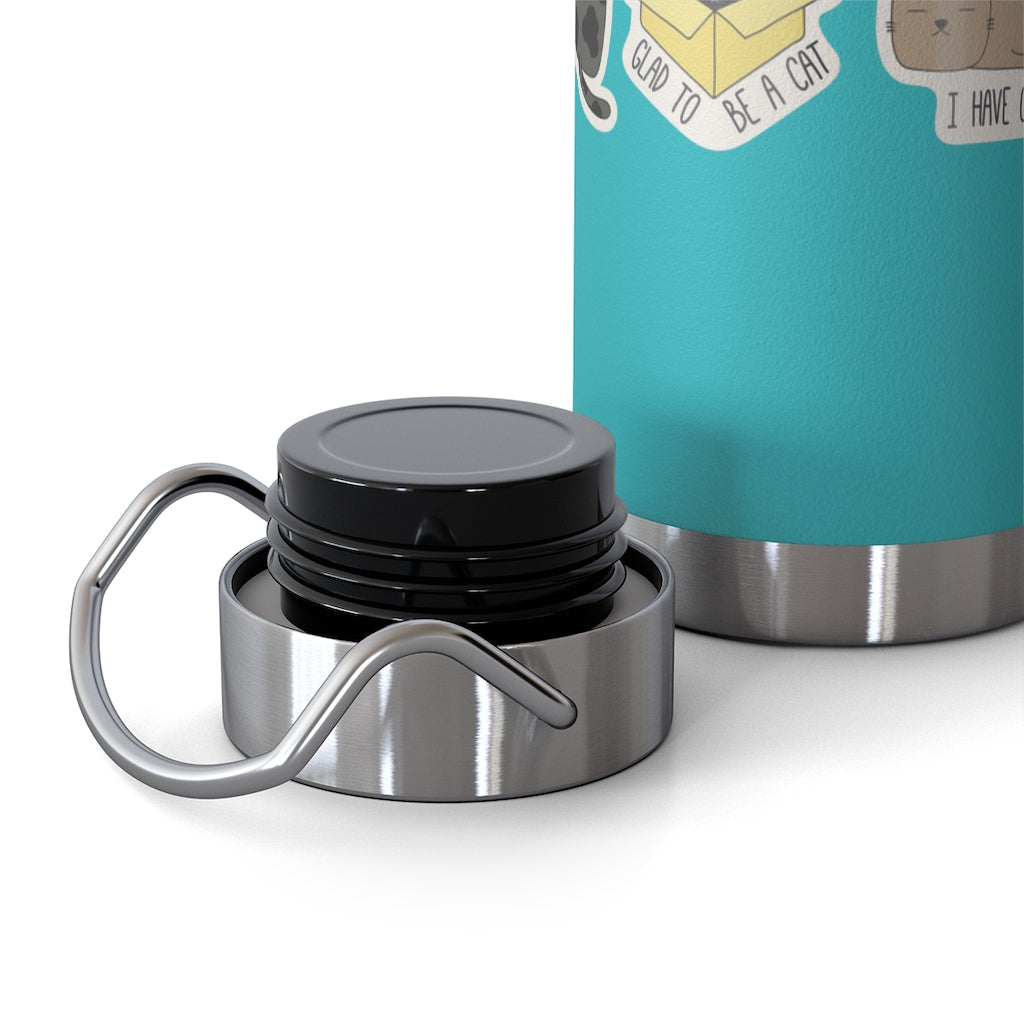 Cat Lover's Thermos Bottle - 22oz
