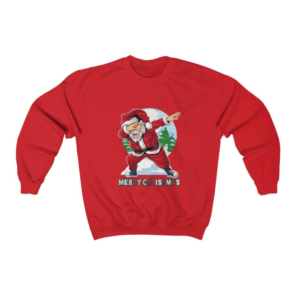 Santa Dabbing Women's Crewneck Sweatshirt
