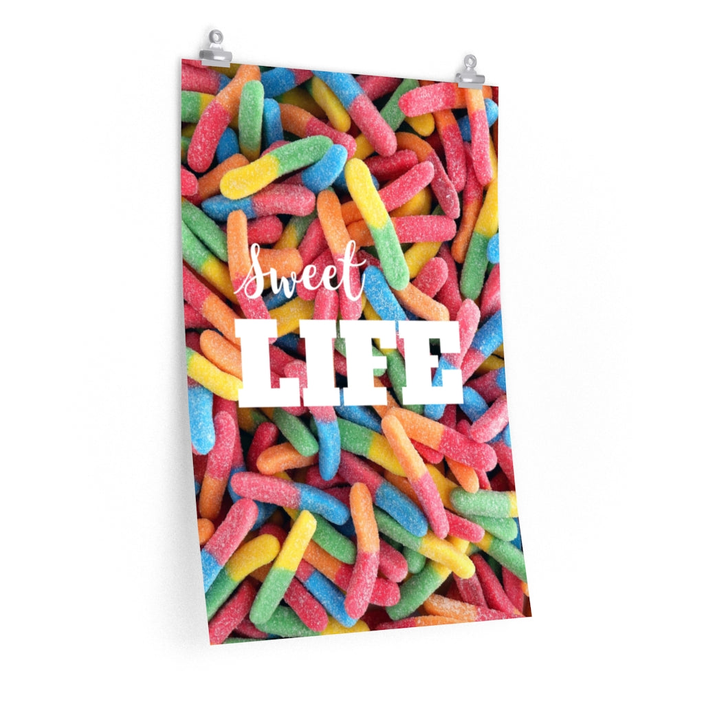 Gummy Candy Poster - Indulge in the Delightful World of Sweetness