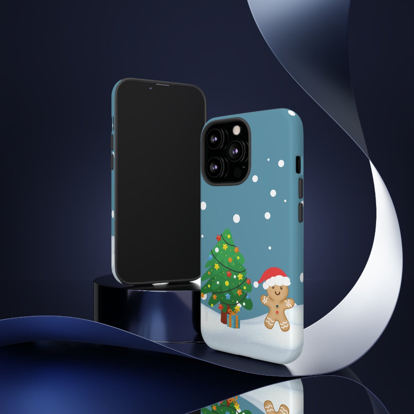 Durable Gingerbread Man Holiday Phone Cases