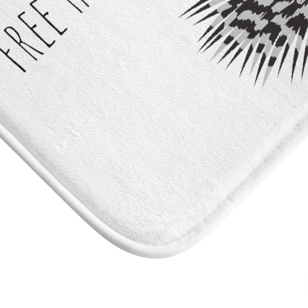 Hilarious Porcupine Hugger Bath Mat