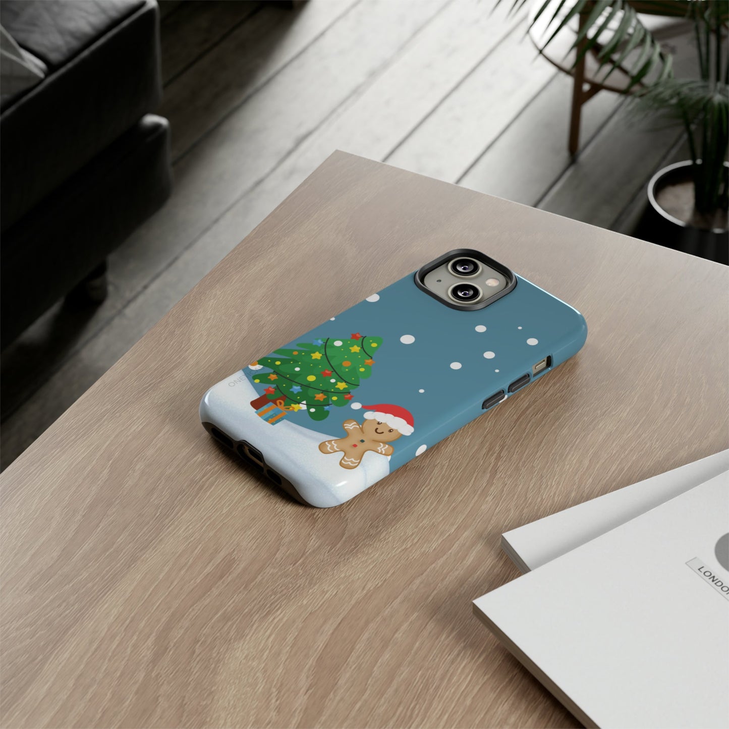 Durable Gingerbread Man Holiday Phone Cases