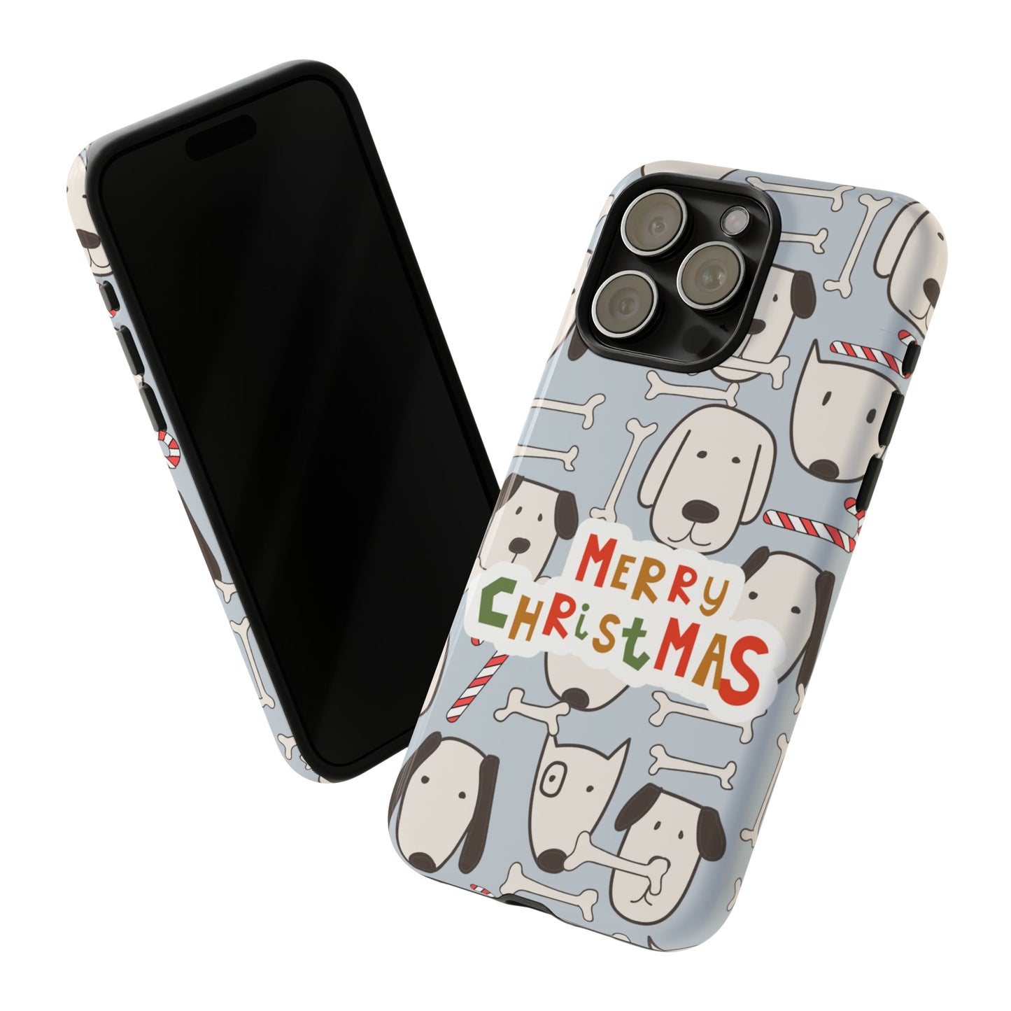 Dog Pattern Festive Holiday Tough Cases