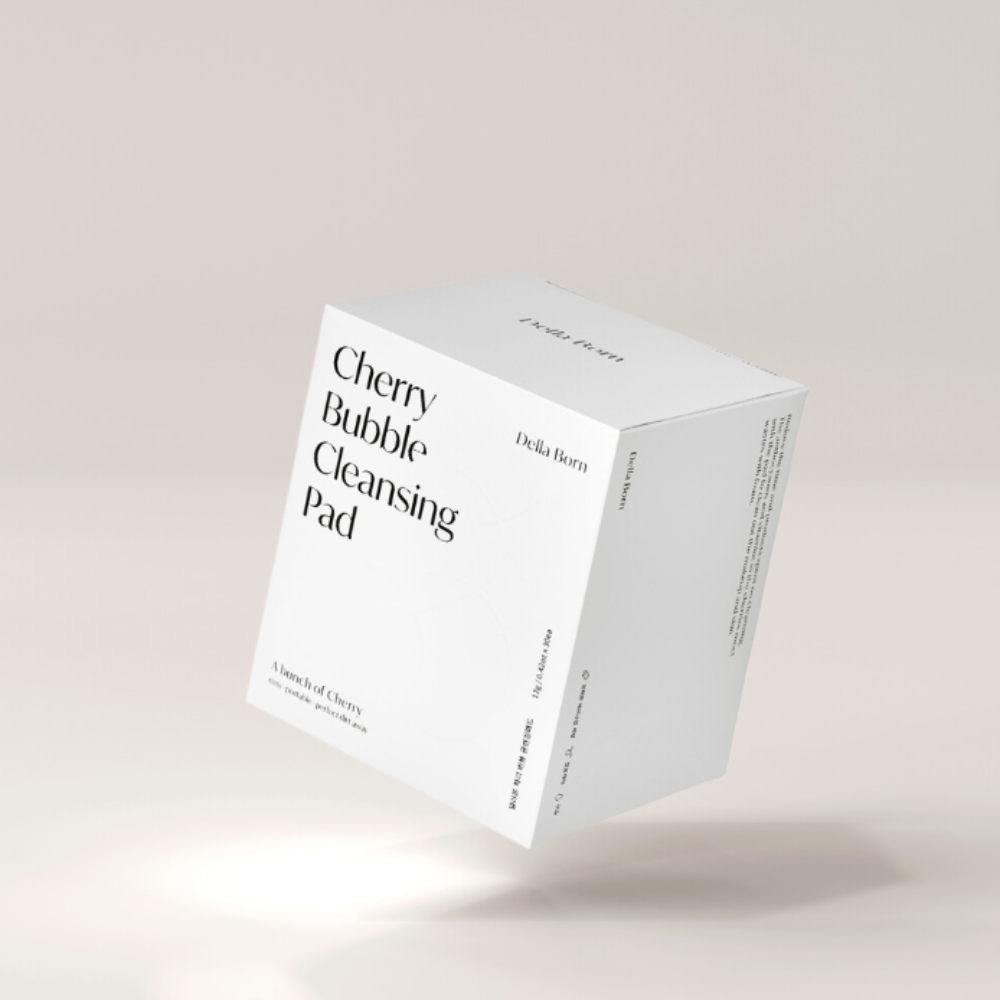 Korean Della Blossom Bubble Facial Cleansing Pads