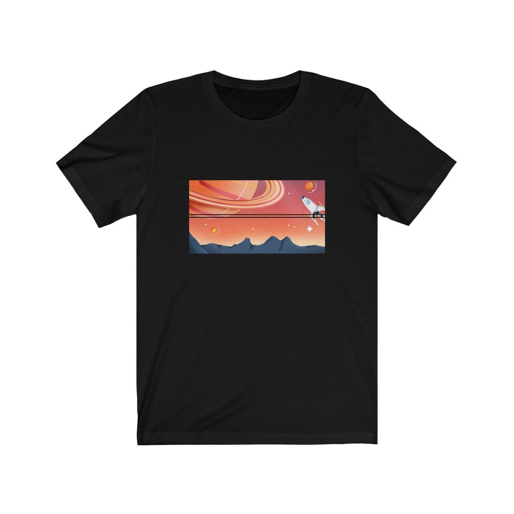 Men's Galactic Block Short-sleeved T-Shirt