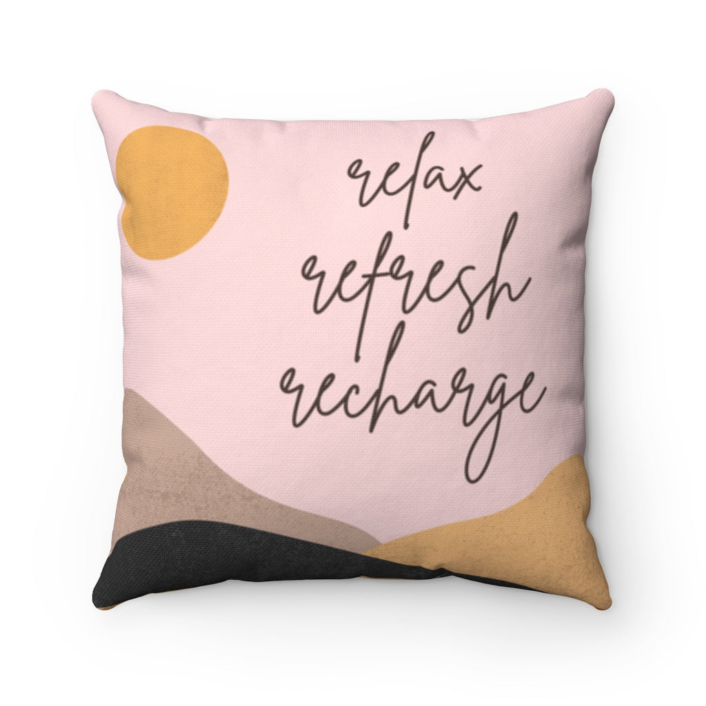 Enhance Your Home Ambiance with 4 Different Sized Decorative Accents for Relaxation, Revitalization, and Renewal