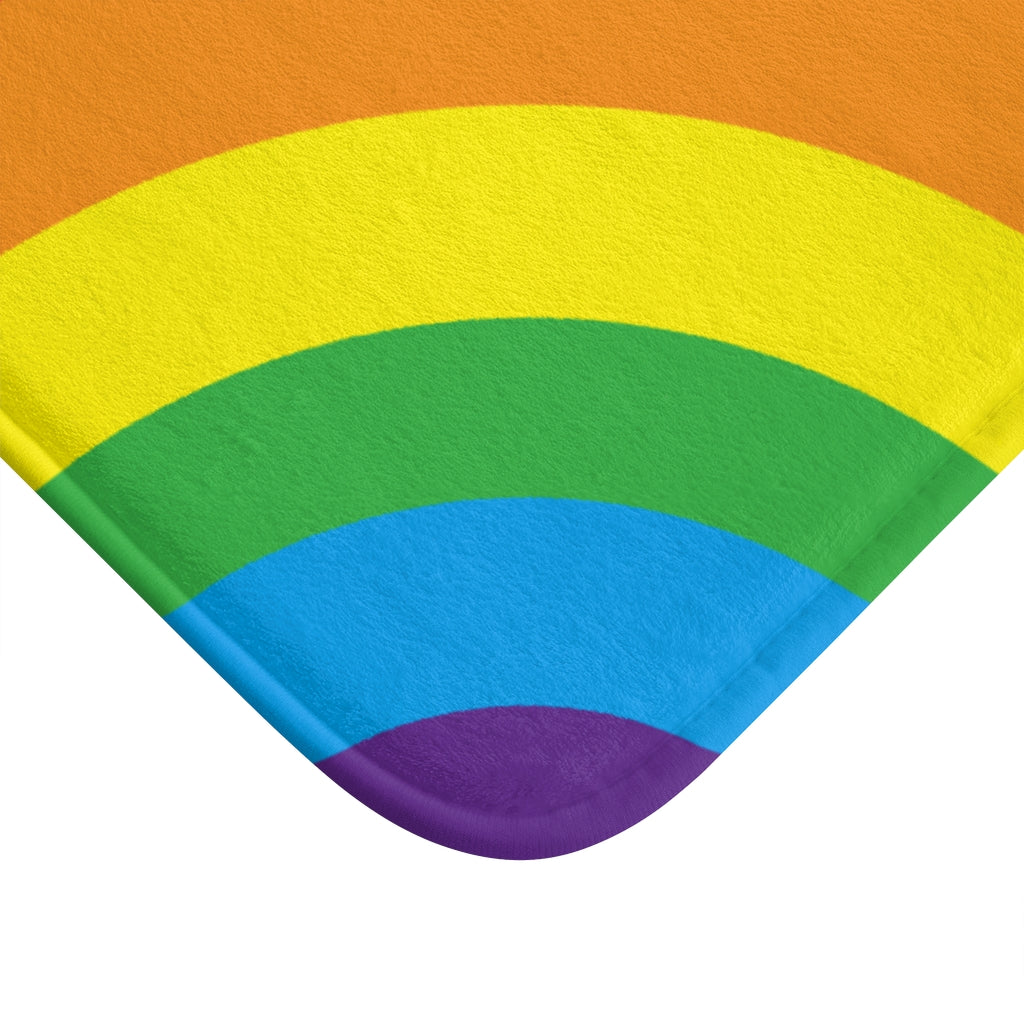 Multicolored Bathroom Rug