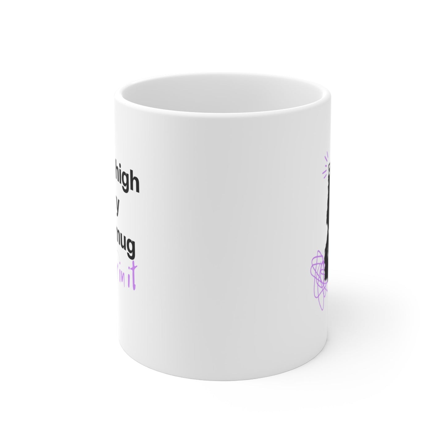 Humorous Feline Fur Cup