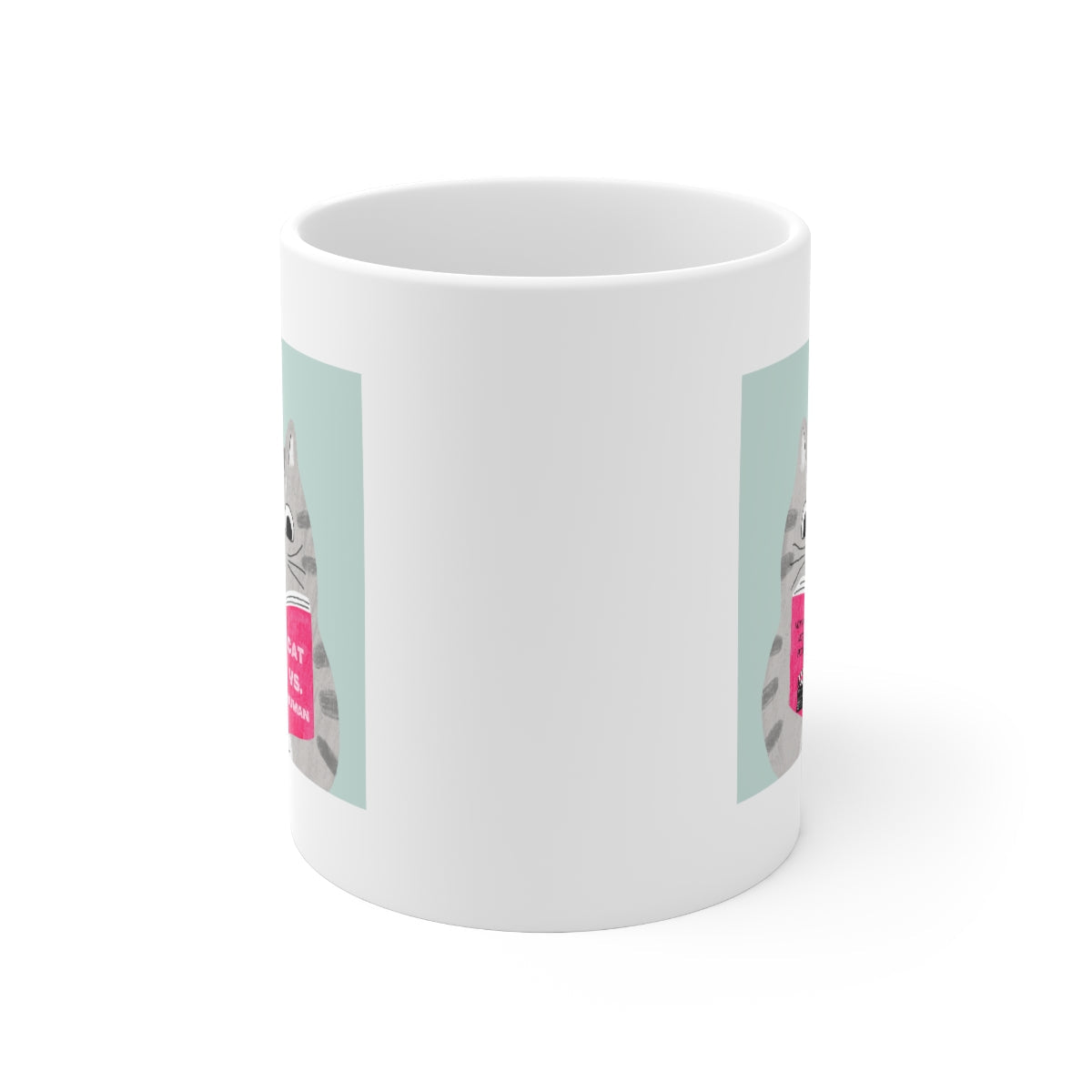 Funny Mug: Cat Versus Human Laughs