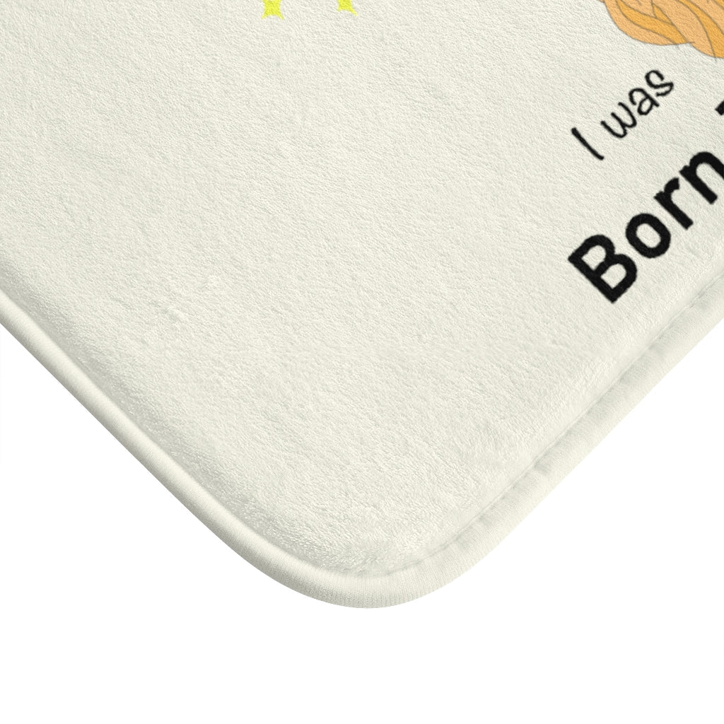 Born to Soar Bath Mat for Aerial Yoga Lovers