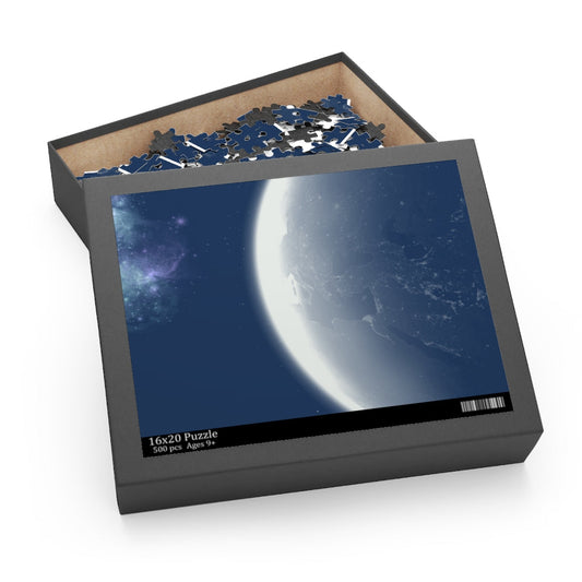 500-Piece Puzzle Featuring Earth's Landscape