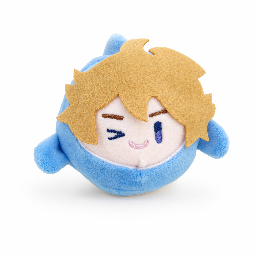 Chibi Genshin Impact Plush Keychain Childe