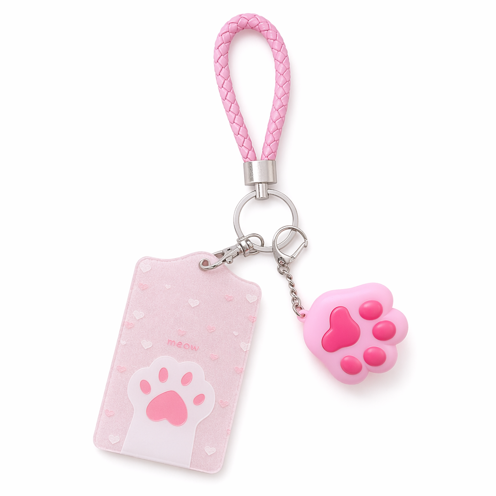 Cute Cat Card Holder with Sound Default
