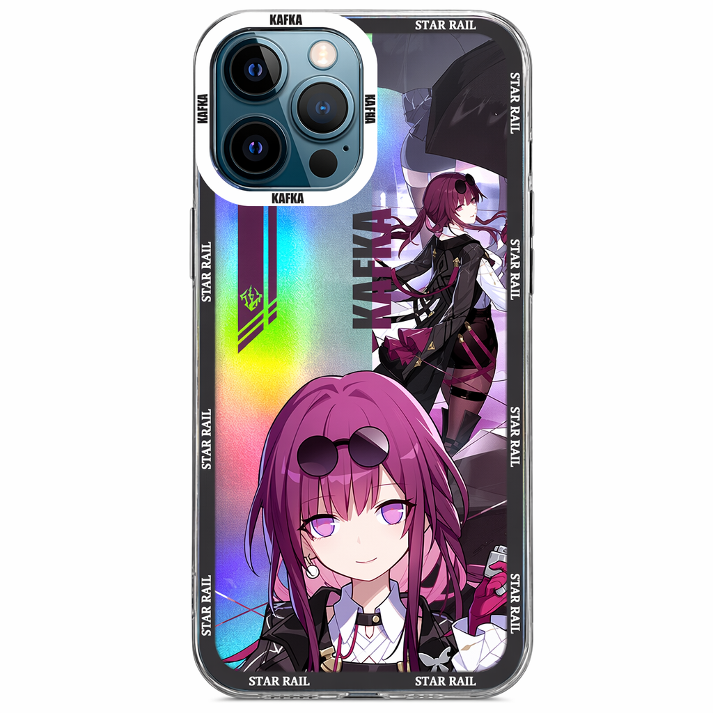 Holographic Honkai Star Rail iPhone Cases Kafka