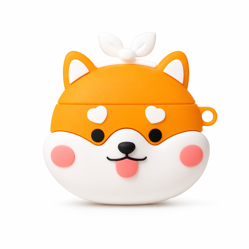 Shiba Inu AirPods Case: Cute Protection Default