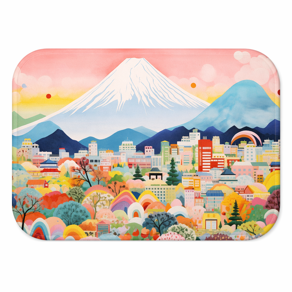 Skyline Bath Mat - Mount Fuji Edition Default