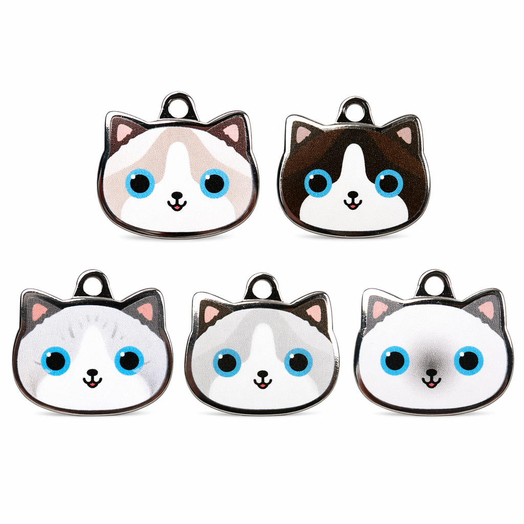 Ragdoll Cat ID Tag with Engraving Default