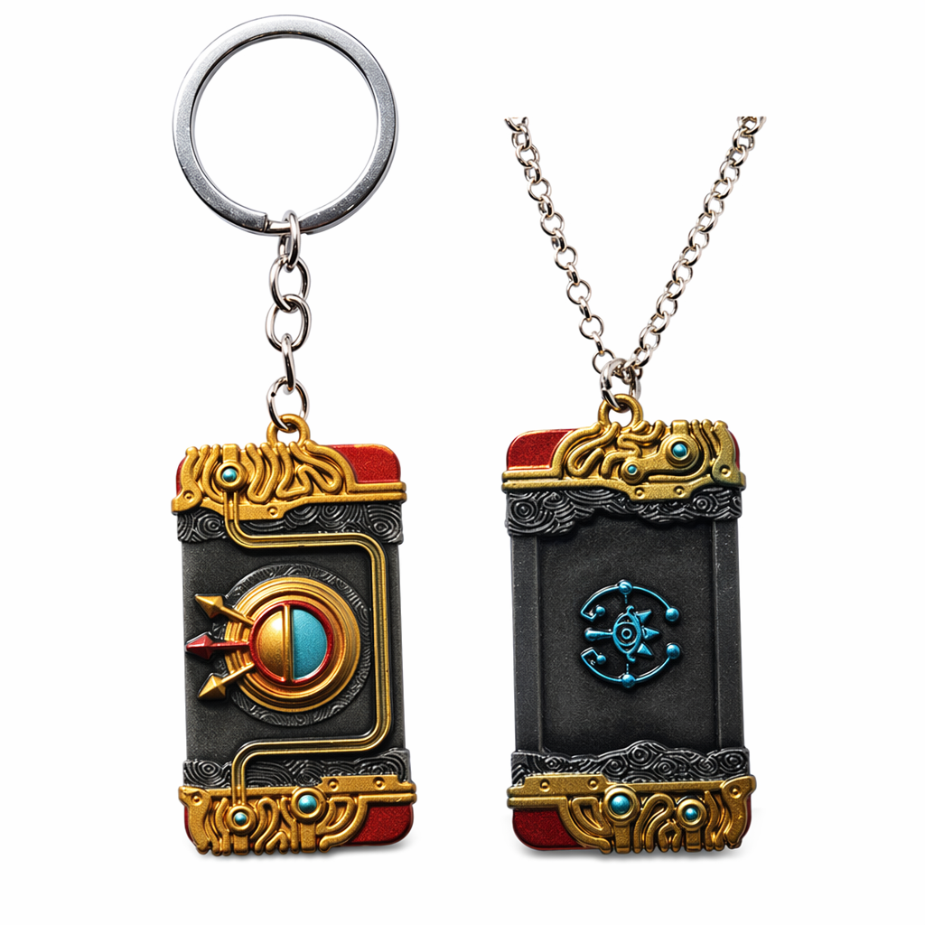 Zelda Purah Pad Keychain - Adventure Symbol Default