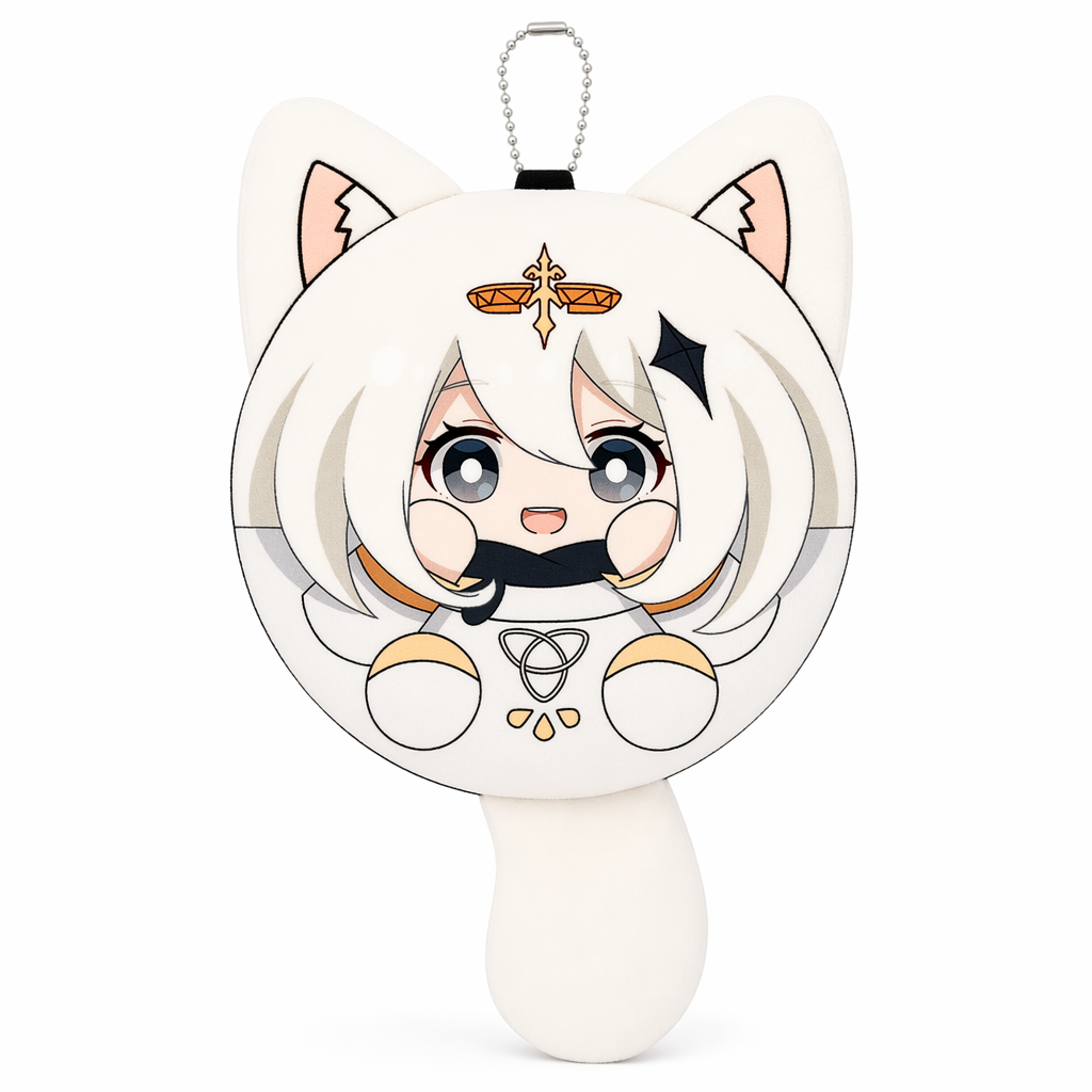 Cute Genshin Impact Plush Keychains Paimon