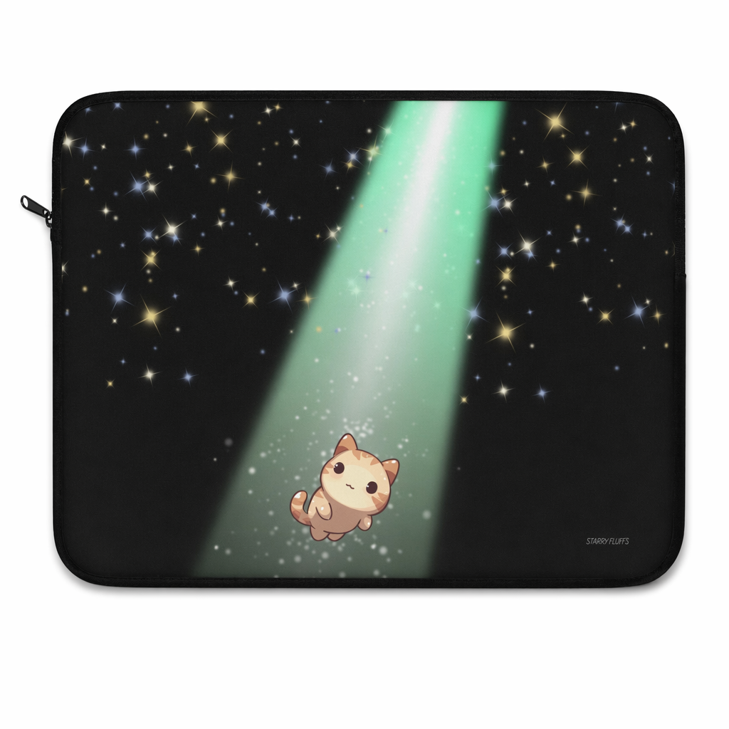 Cosmic Glow Laptop Cover by Starry Fluff Default