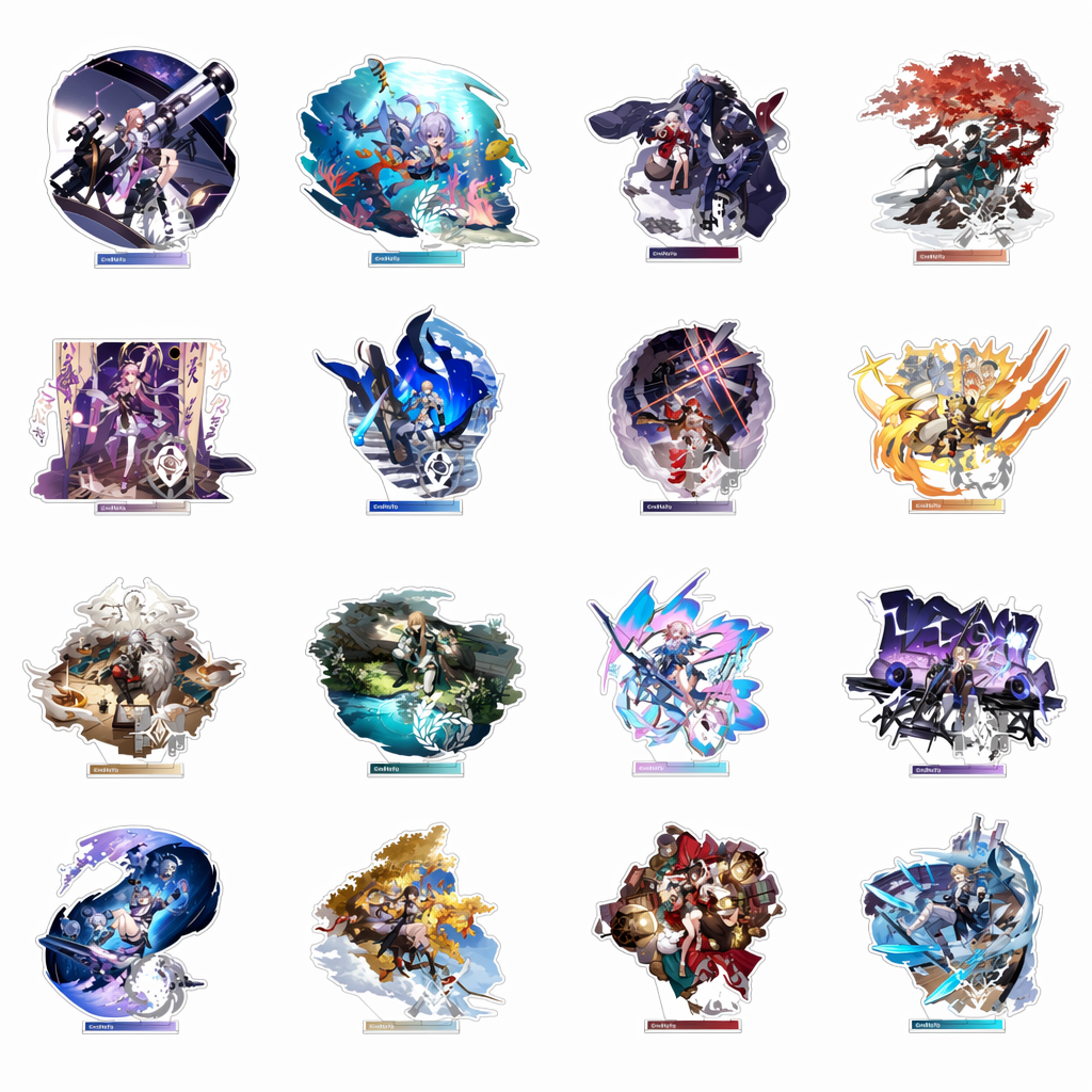 Honkai Star Rail Acrylic Standee Qingque