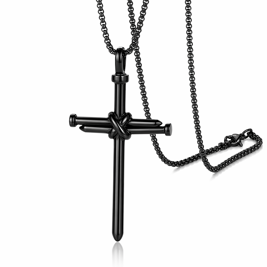 Cross Collar Black