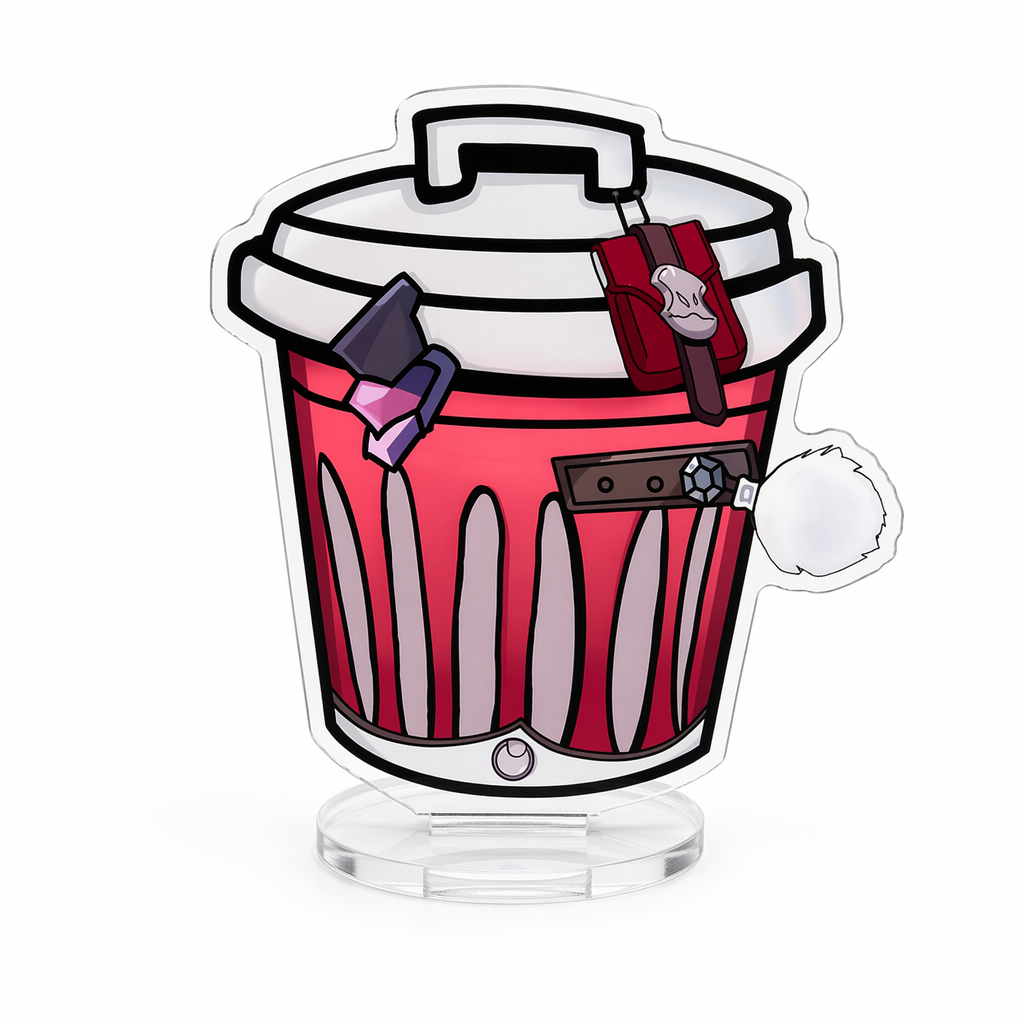 Honkai Star Rail Trash Can Standee Clara